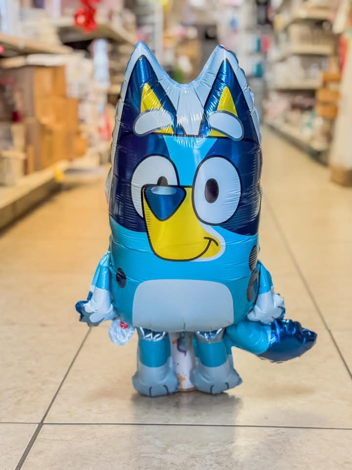 Bluey character foil balloon 58cmx67cm