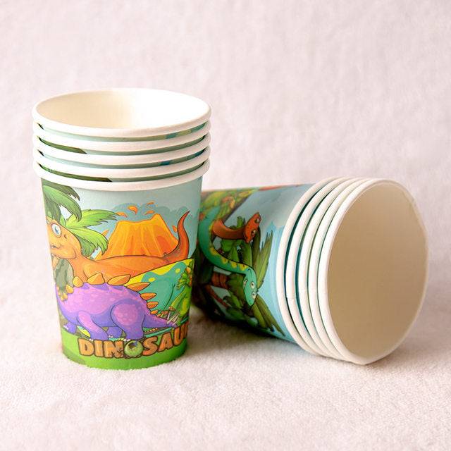Dinosaur 10 party cups - Preppy Kids (Grand Bazaar)