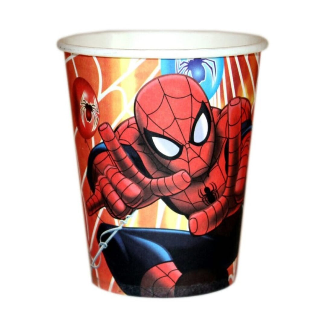 Spiderman 6 party cups - Preppy Kids (Grand Bazaar)