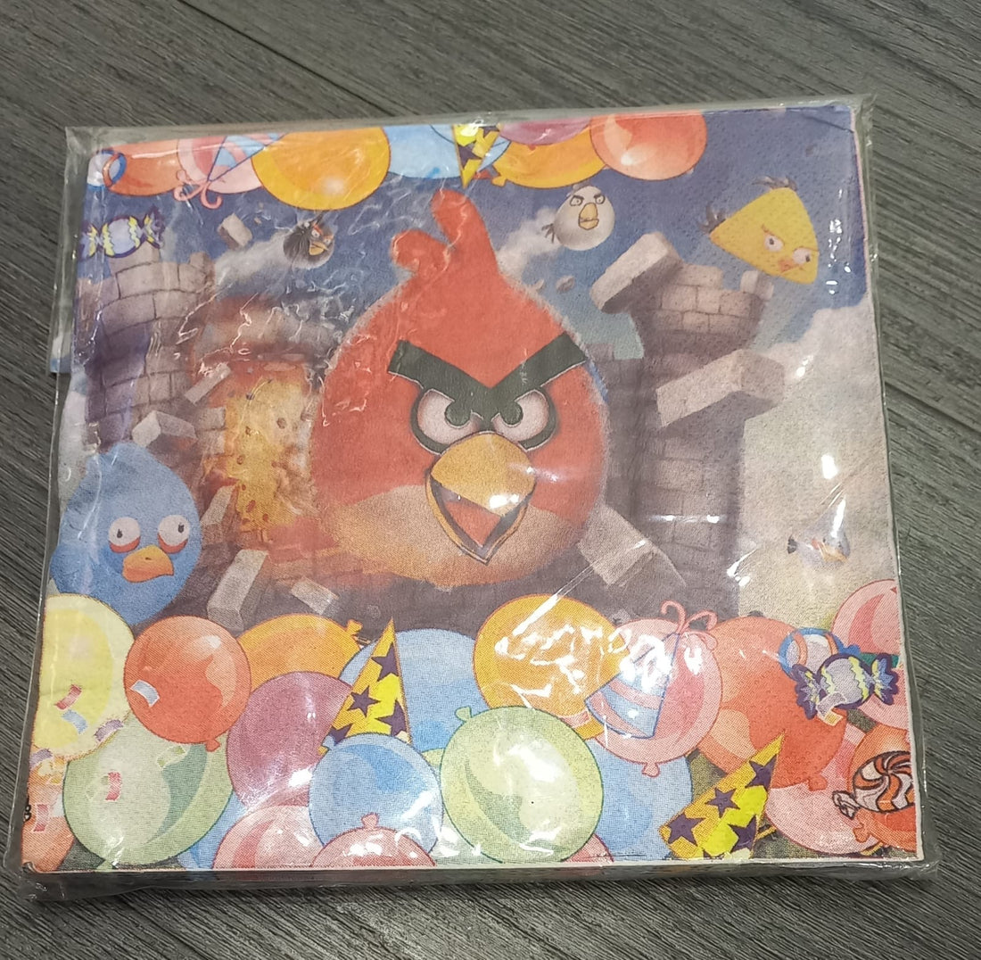 Angry Birds Napkins (20 Pcs) - Preppy Kids (Grand Bazaar)