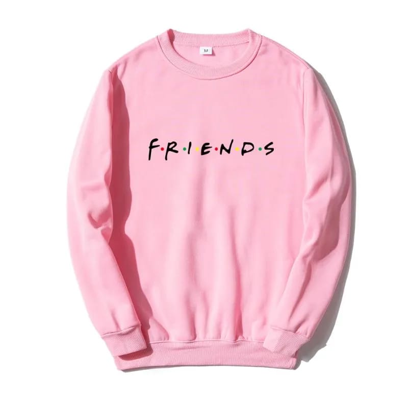 Friends Sweater Fleece Pink - Preppy Kids (Grand Bazaar)