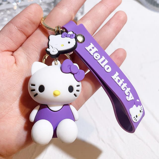 Hello Kitty Purple Swimsuit Keychain - Preppy Kids (Grand Bazaar)