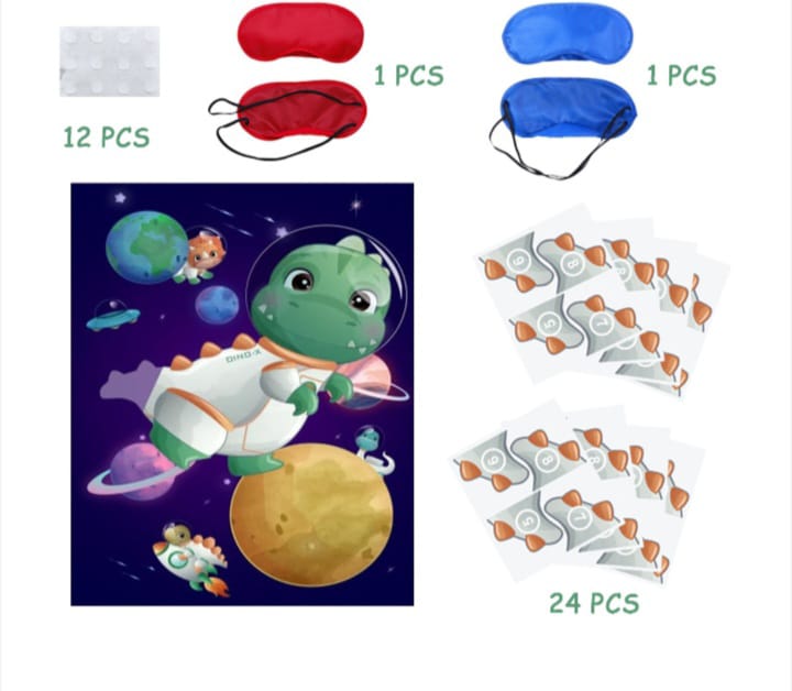 Pin The Tail on the Dinosaur - Preppy Kids (Grand Bazaar)