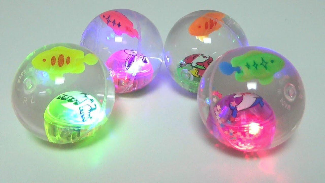 Light Up Fish Bouncy Ball - Preppy Kids (Grand Bazaar)
