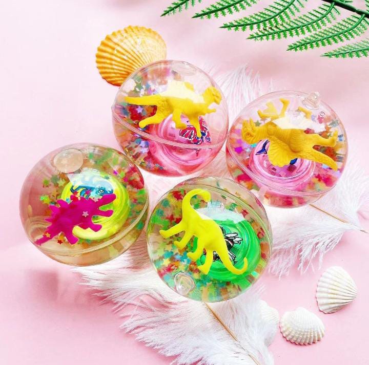 Light Up Dinosaur Bouncy Ball - Preppy Kids (Grand Bazaar)