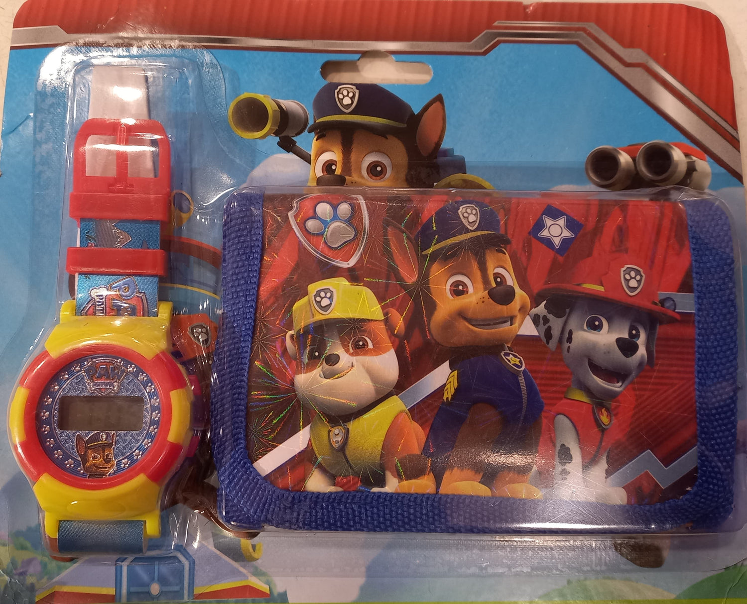 Paw Patrol Crew Watch and Wallet Set