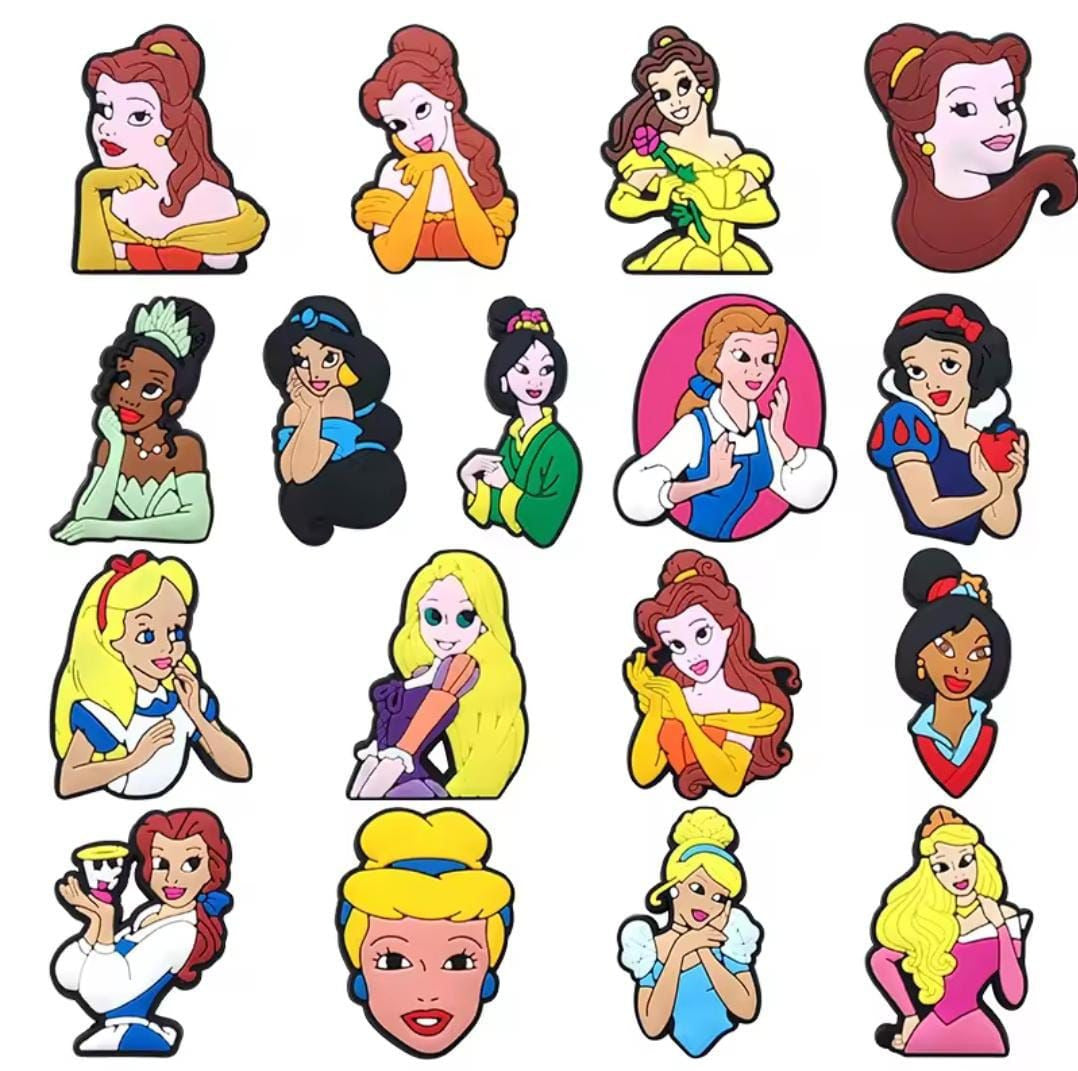 Disney Princesses Croc Charm (1 pc) charms jibbitz