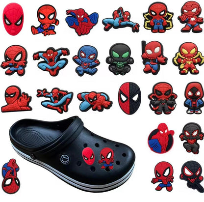 Spiderman Croc Charm (1 pc) charms jibbitz - Preppy Kids (Grand Bazaar)