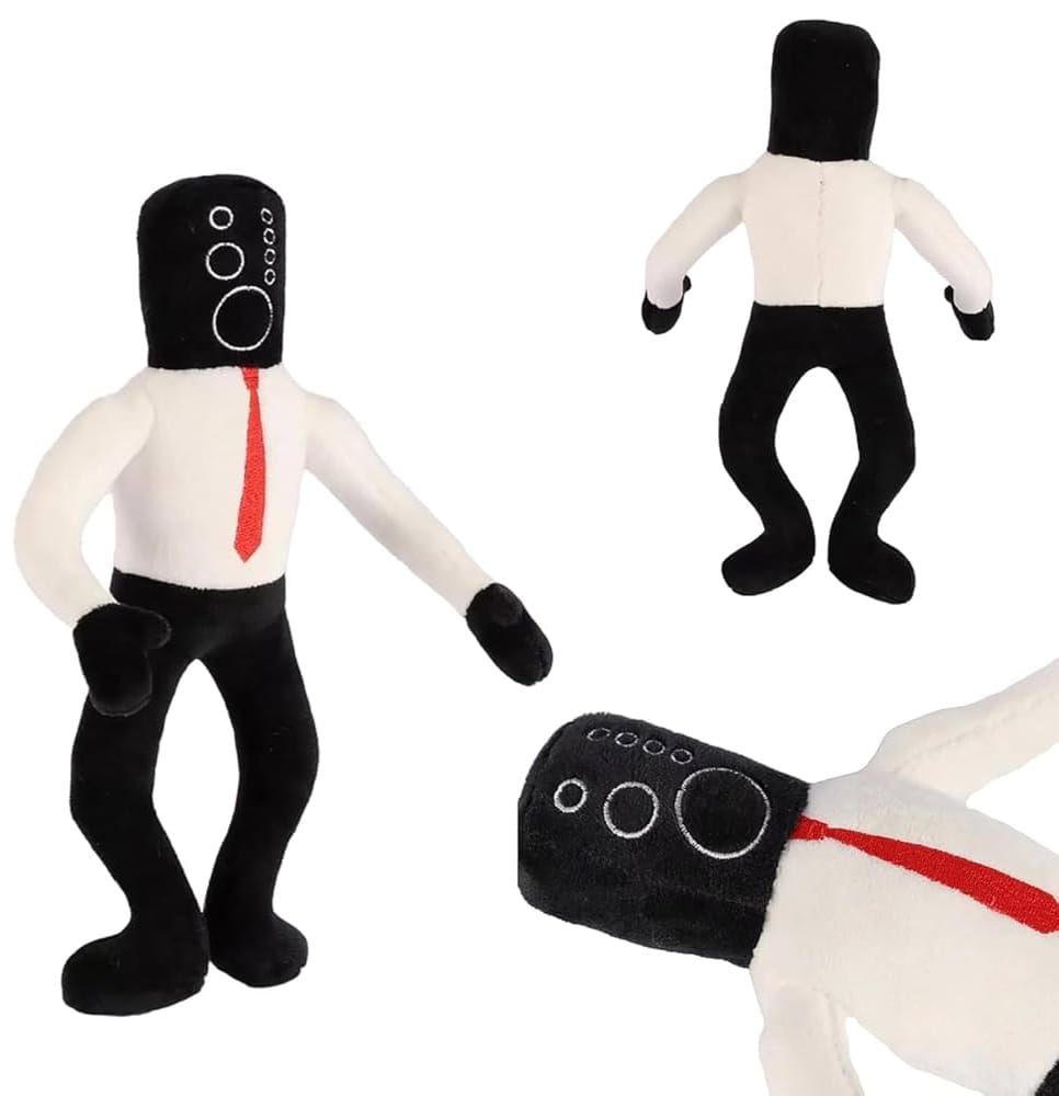 Speaker Man Plush Toy Skibidi Toilet - Preppy Kids (Grand Bazaar)