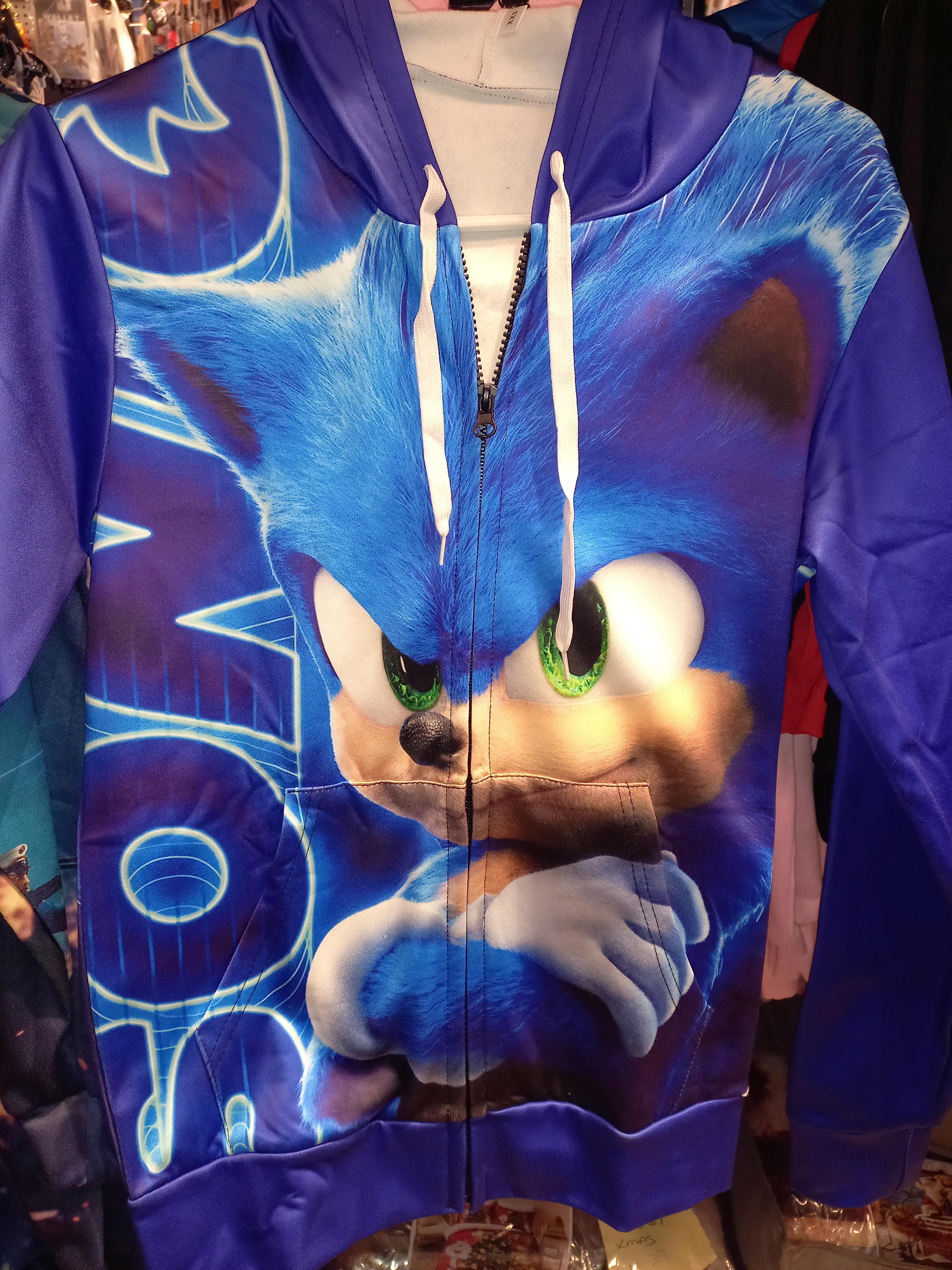 Sale Sonic Fury Zipper Hoodie(Zipper Issue)