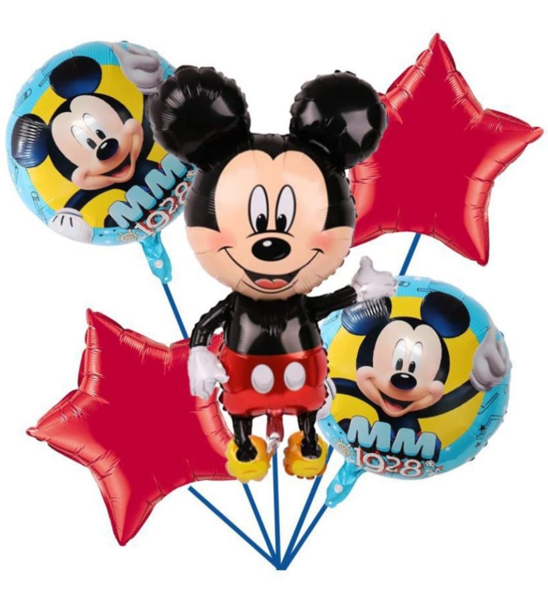 Mickey Mouse 5pc Balloon Set
