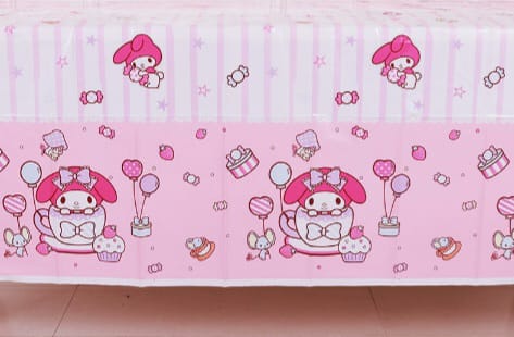 Sanrio My Melody Party Tablecloth - Preppy Kids (Grand Bazaar)