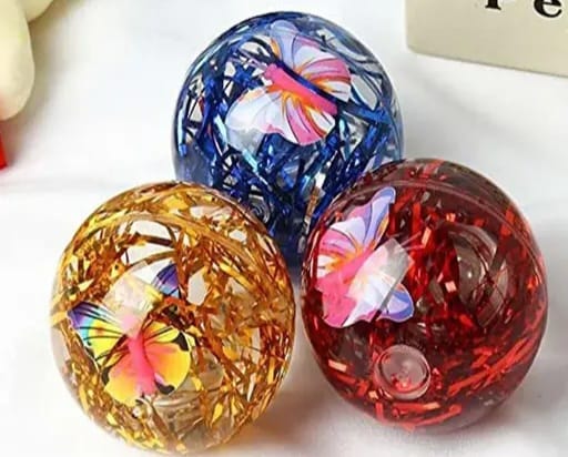 Butterfly Light up bouncy ball - Preppy Kids (Grand Bazaar)