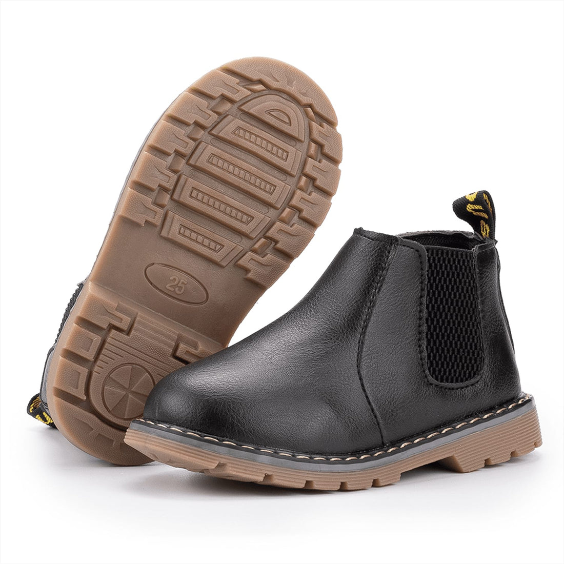 Black Leather Boots - Preppy Kids (Grand Bazaar)