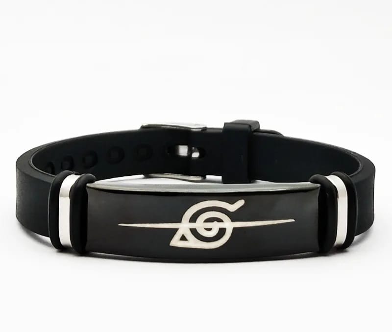 Naruto Charm Silicone Bracelet - Preppy Kids (Grand Bazaar)