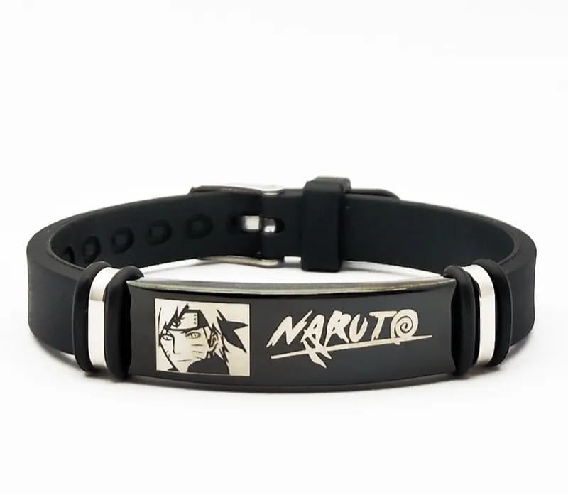 Naruto Charm Silicone Bracelet 
