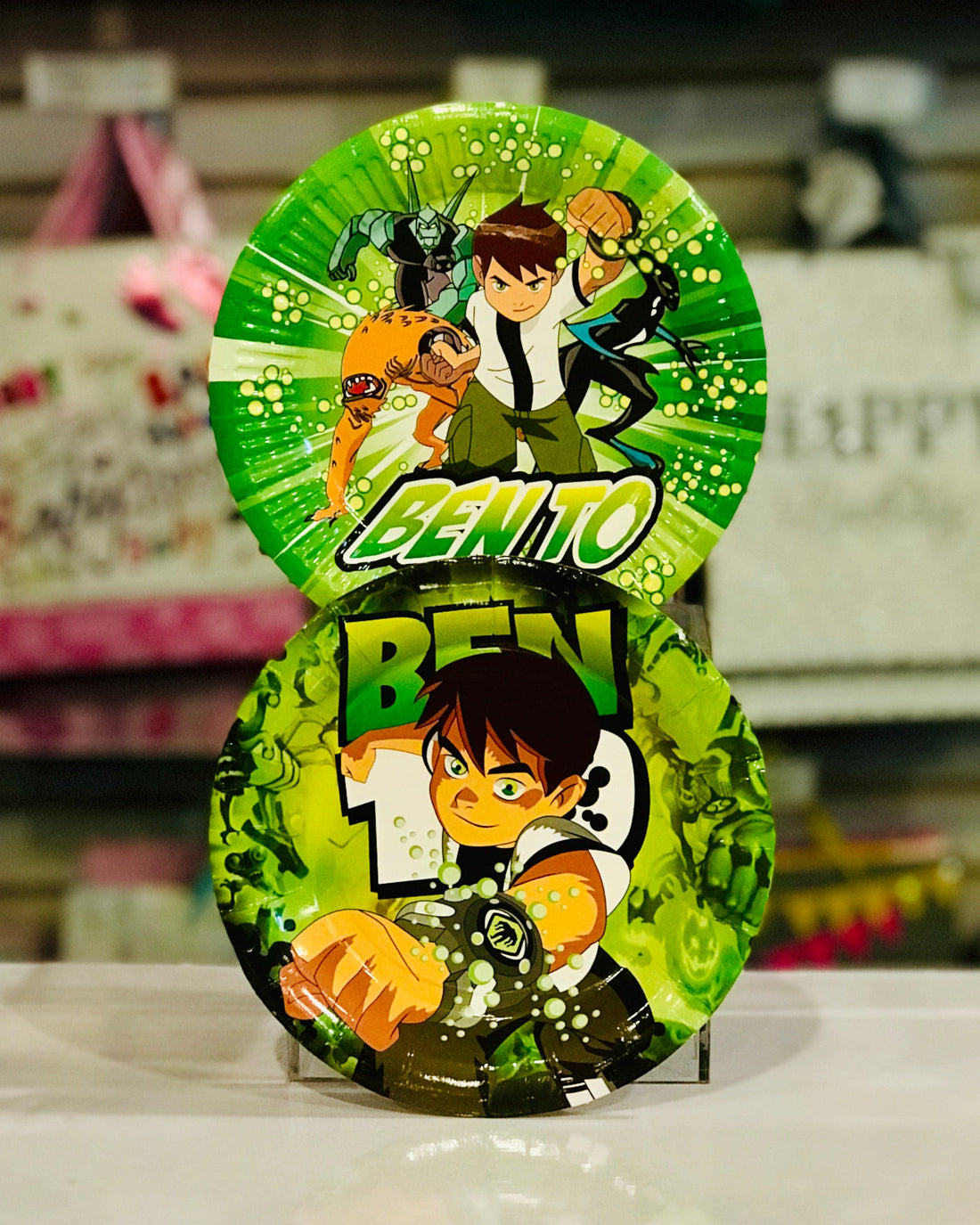 Ben 10  7&quot; Plates(Pack of 6) - Preppy Kids (Grand Bazaar)