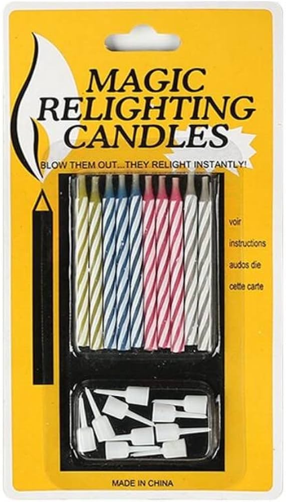 Magic Relighting Candles (10PCS) - Preppy Kids (Grand Bazaar)