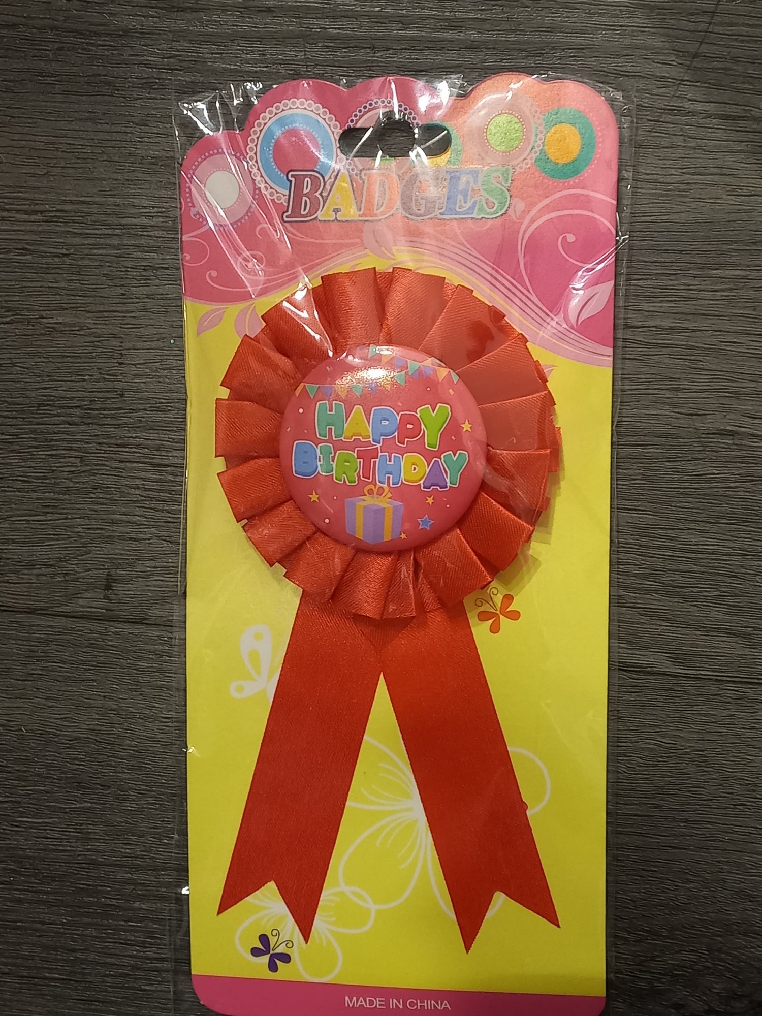 Happy Birthday Red Badge - Preppy Kids (Grand Bazaar)