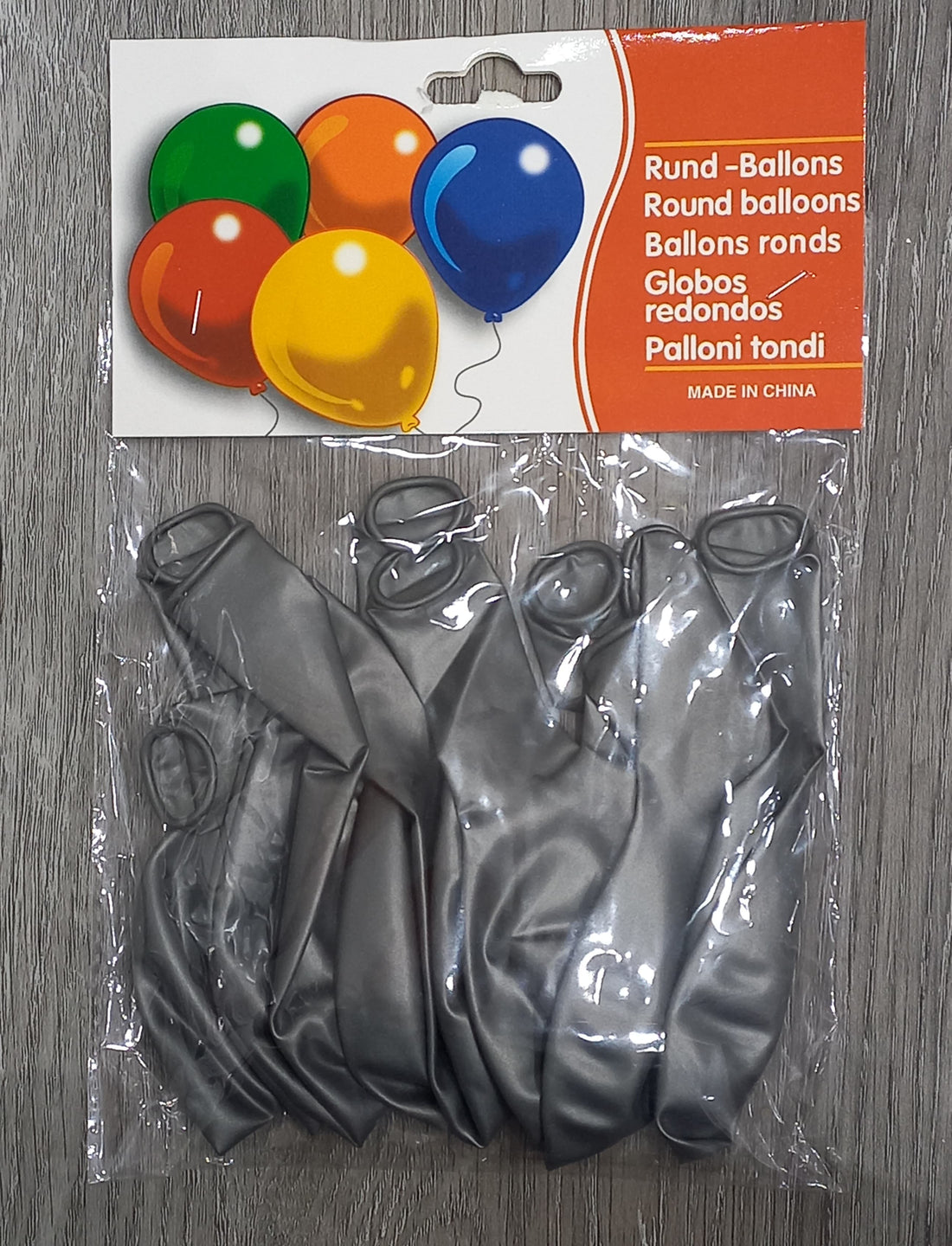 Grey 10PCS Latex Balloons - Preppy Kids (Grand Bazaar)