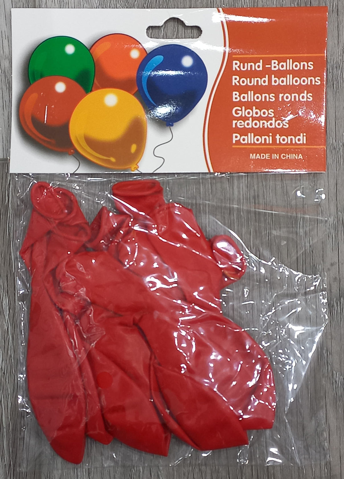 Red 10PCS Latex Balloons - Preppy Kids (Grand Bazaar)
