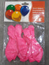 Florescent Pink 10PCS Latex Balloons - Preppy Kids (Grand Bazaar)