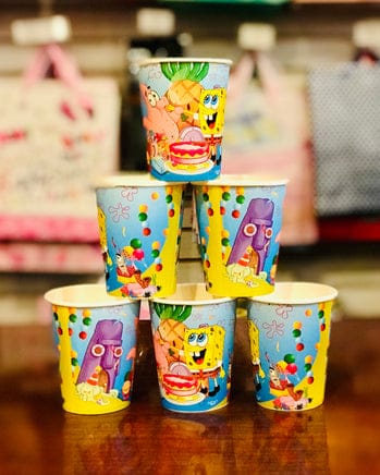 Spongebob  6 party cups
