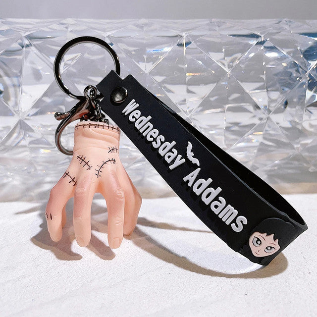 Wednesday &quot;Thing&quot; Keychain
