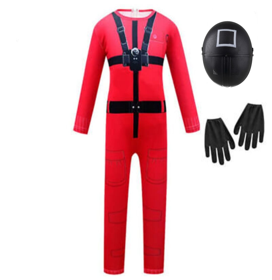 Squid Game Guard Costume