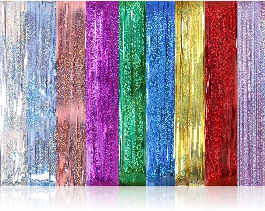 Glitter Rain Curtains