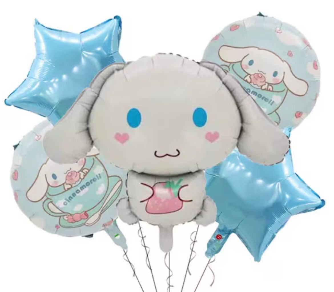 Cinnamoroll 2 5pc foil balloon