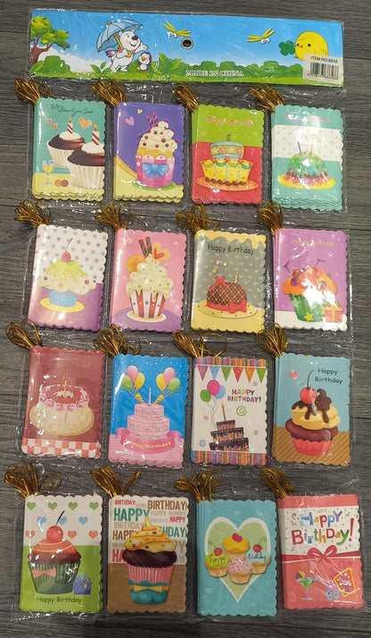 Small Happy Birthday Greeting Card