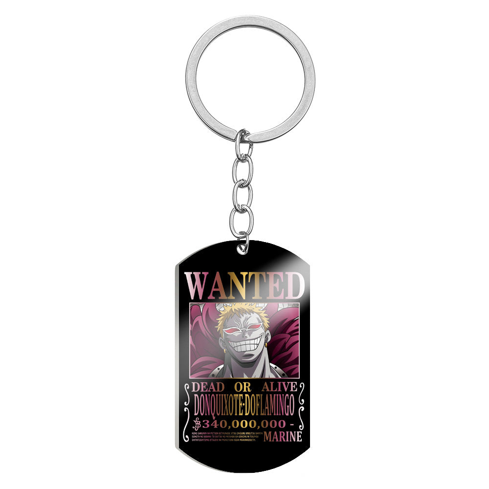 One Piece Donquixote Doflamingo Keychain