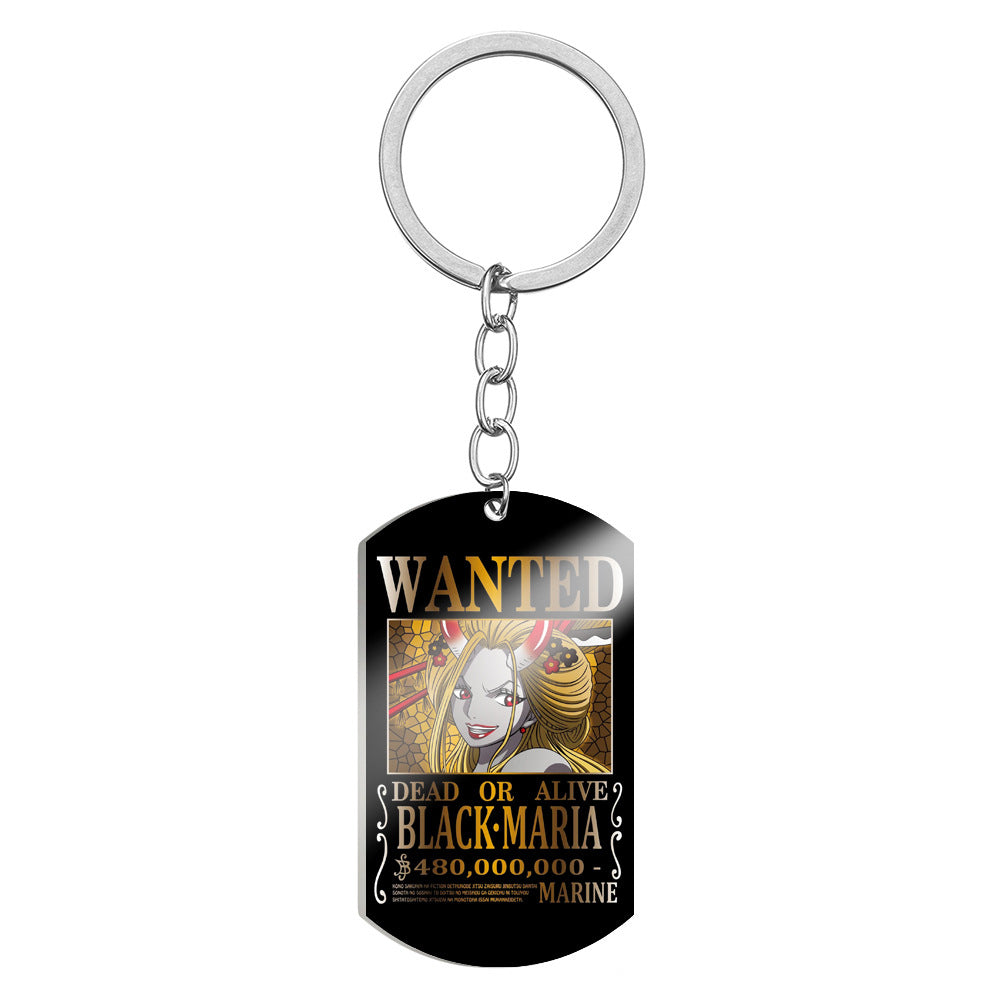 One Piece Black Maria Keychain