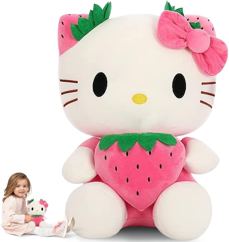 Sanrio Strawberry Hello Kitty Plush Toy