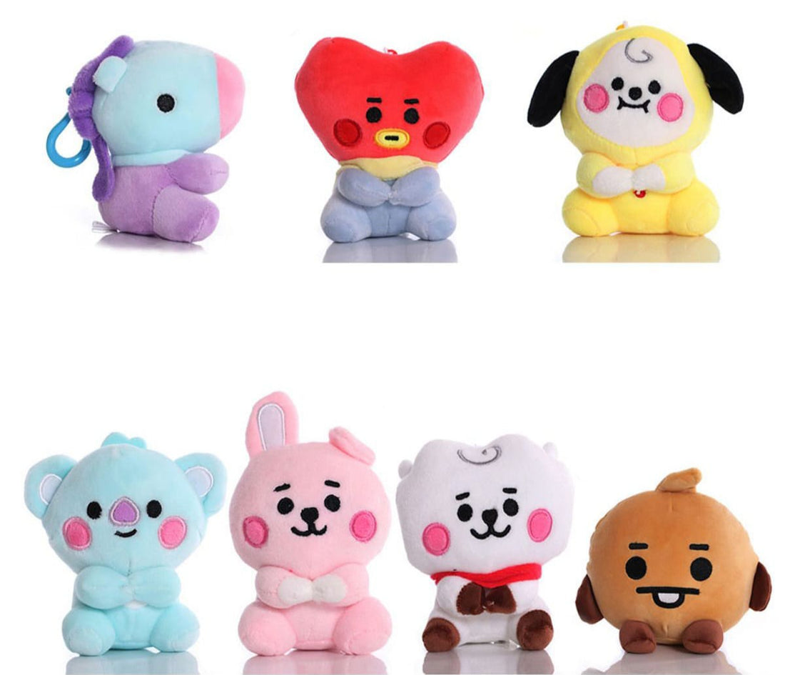 BTS BT21 Plush Keychain