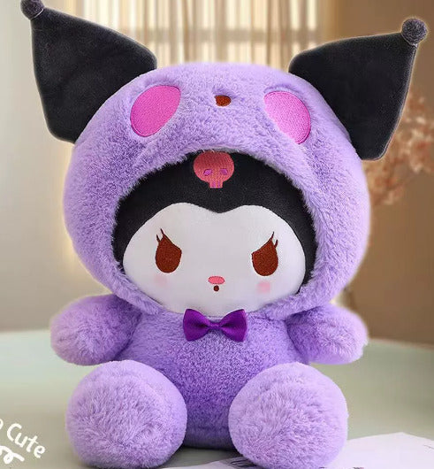 Sanrio Kuromi Purple Outfit Plush Toy