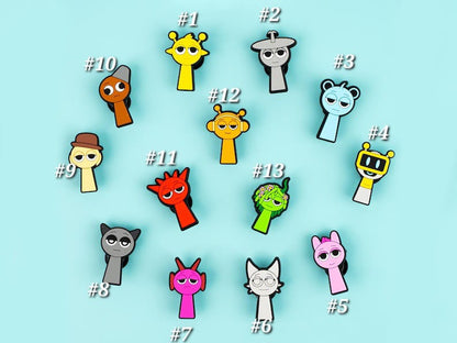 Sprunki Croc Charm (1 pc) charms jibbitz