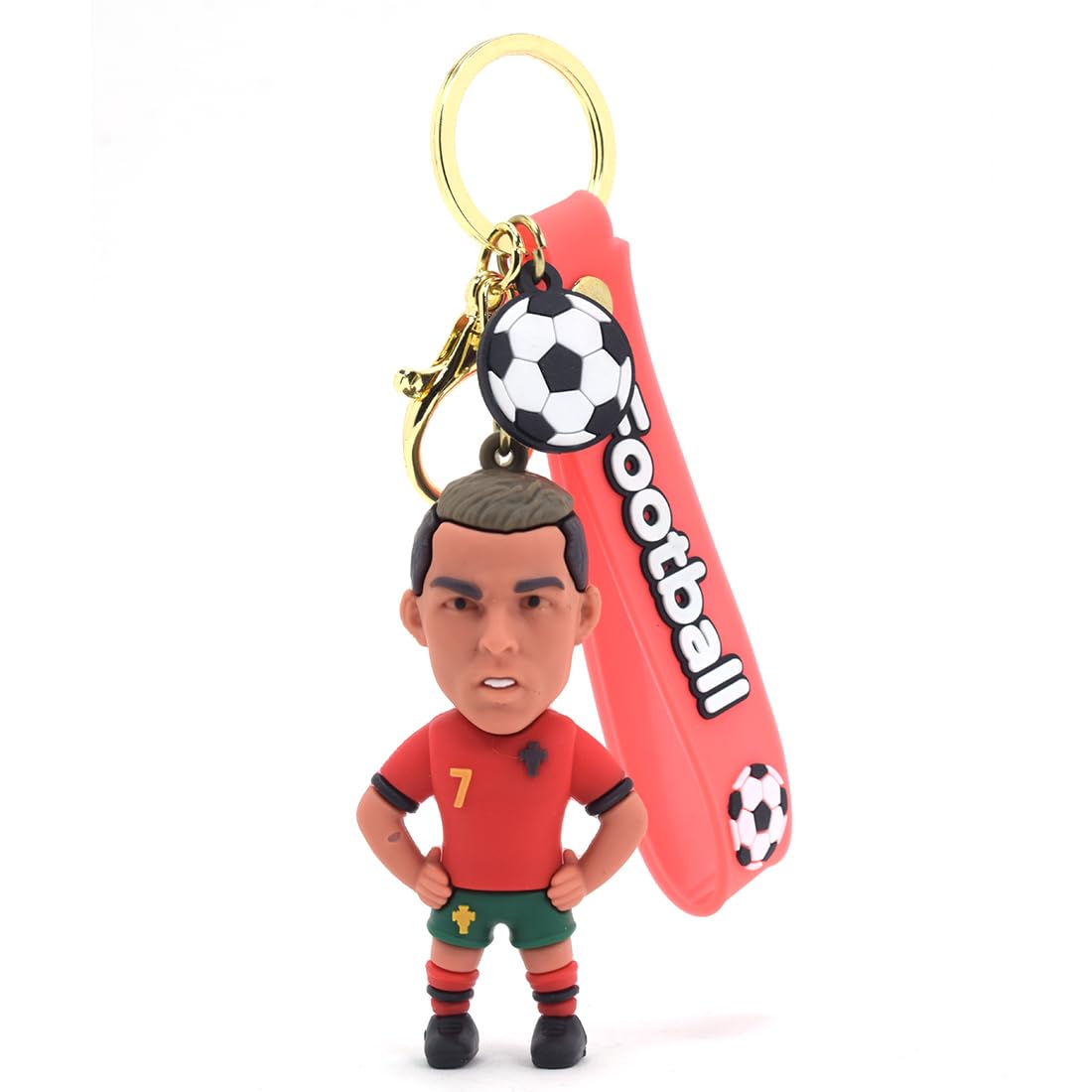 Football Ronaldo Keychain