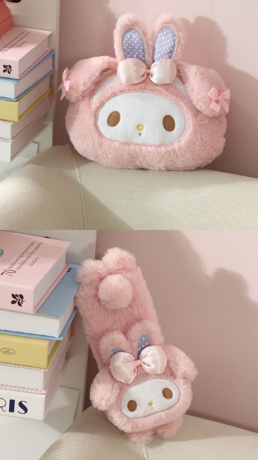Sanrio My Melody Seat Belt and Head Rest Cover 2pcs Set