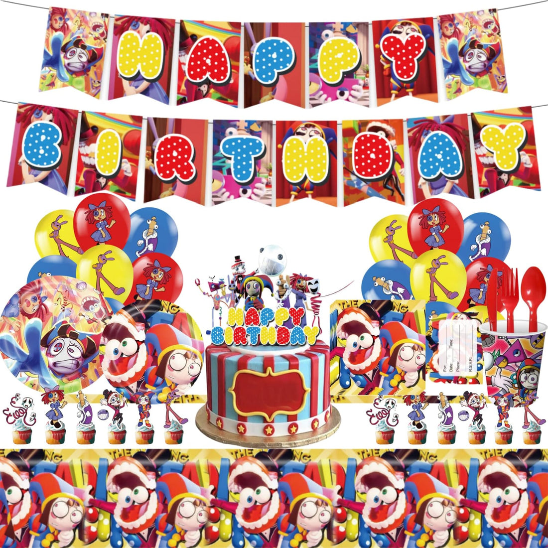 The Amazing Digital Circus Ultimate Party Package 