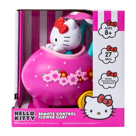 Sanrio  Hello Kitty Remote Control Flower Cart-Plush Toys-Preppy Kids Trinidad-Minecraft