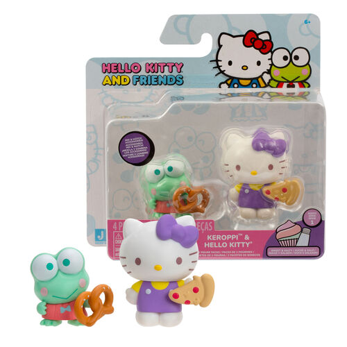 Hello Kitty and Keroppi figure pack