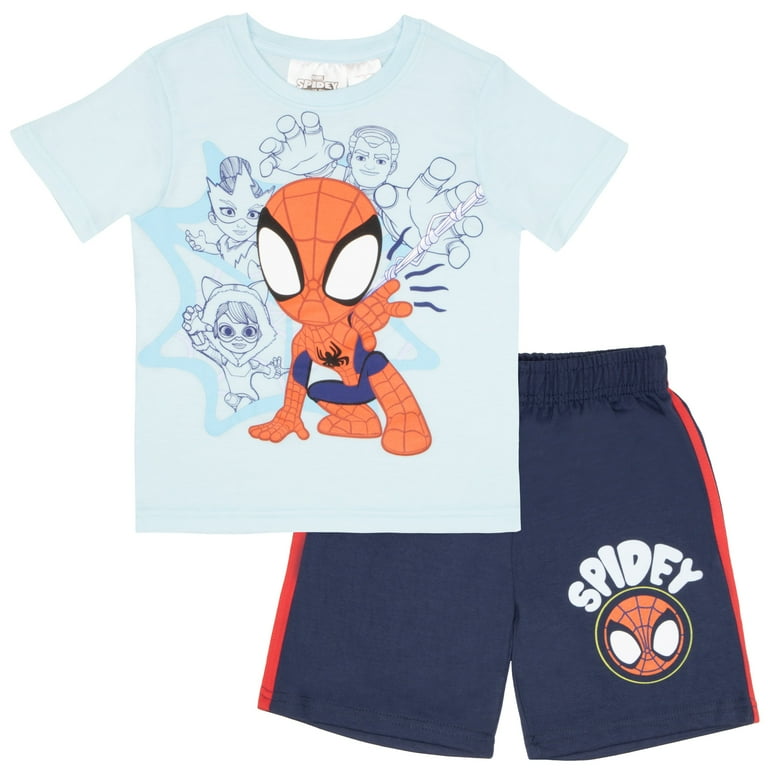 Spidey And Friends 2PC Boys Outfit-Party Decorations-Preppy Kids Trinidad-BTS BAND