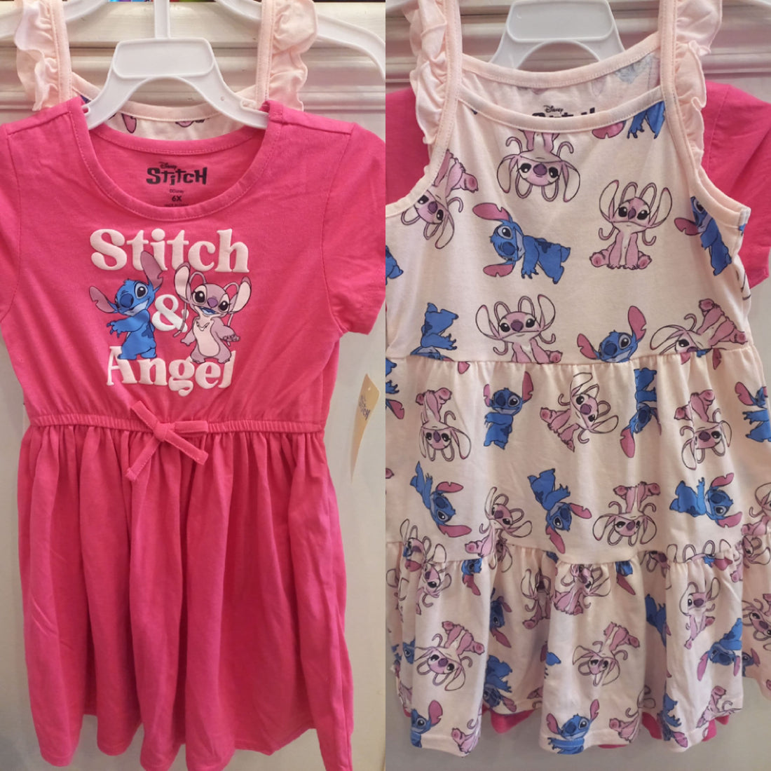 Stitch and Angel 2PCS Dress Set