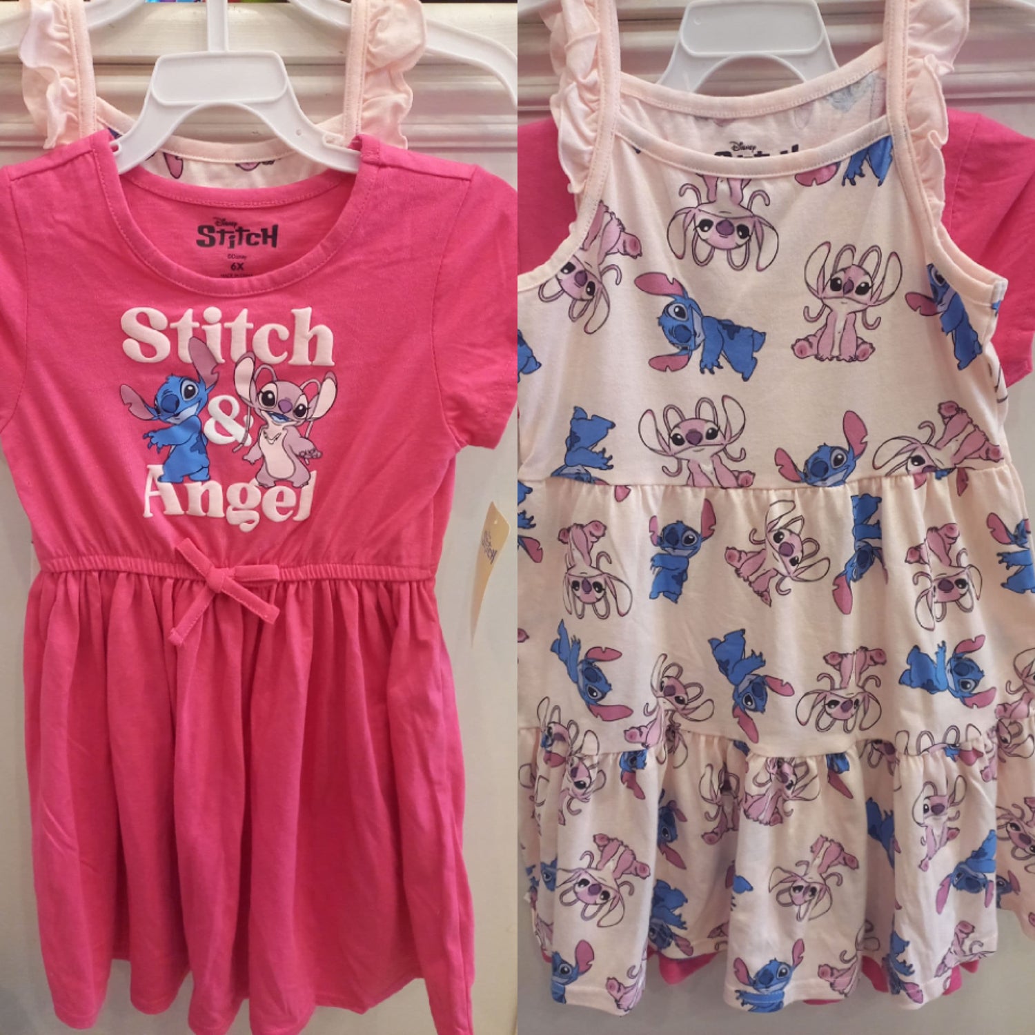Stitch and Angel 2PCS Dress Set