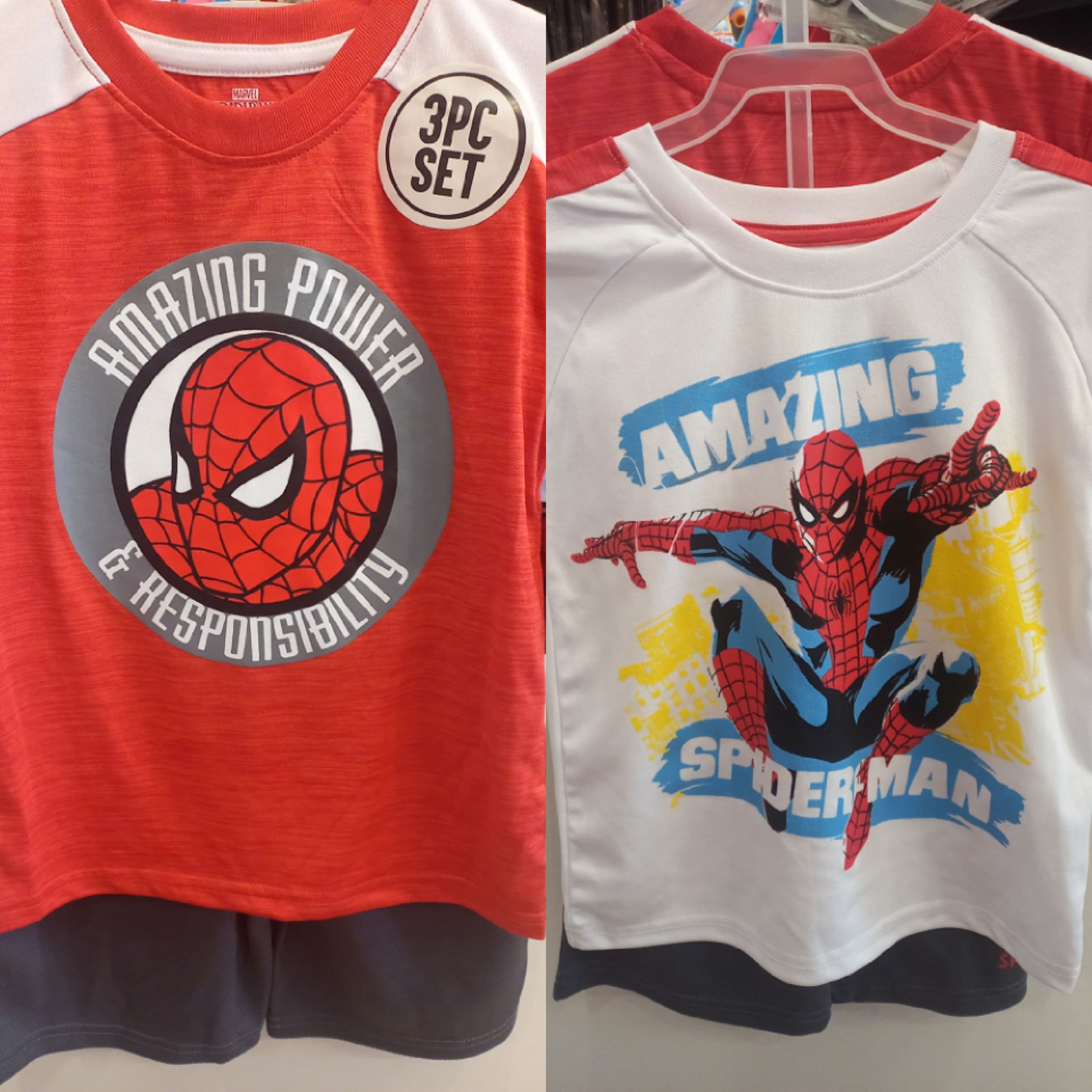 Spiderman 3PCS Outfit Set