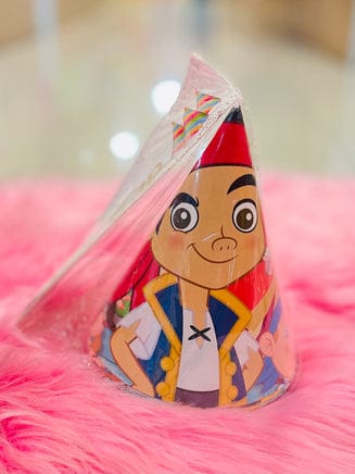 Jake and the Neverland Pirates Party Hats (6PCS)