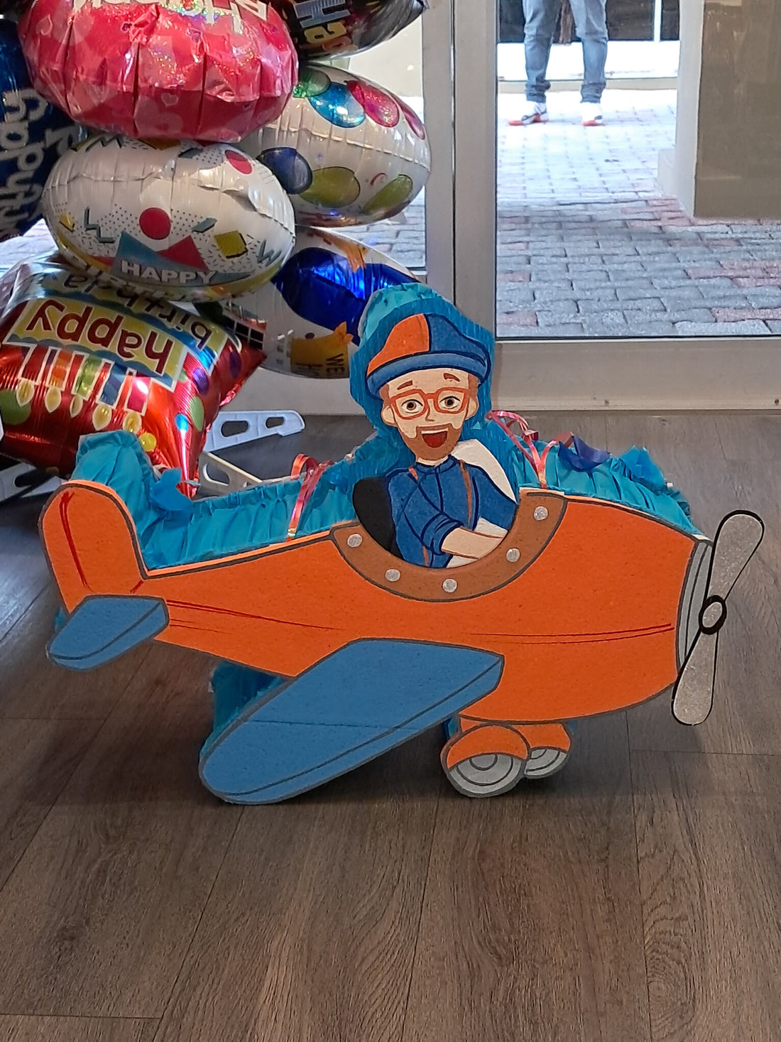 Blippi Plane Pinata
