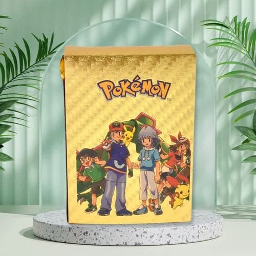 P0kemon Gold Collectable Cards-Party Decorations-Preppy Kids Trinidad-Preppy Kids Shop